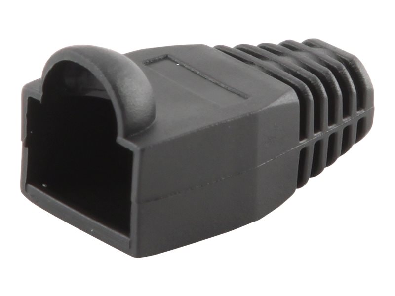 Osłonka na wtyk RJ45 100sztuk/czarna