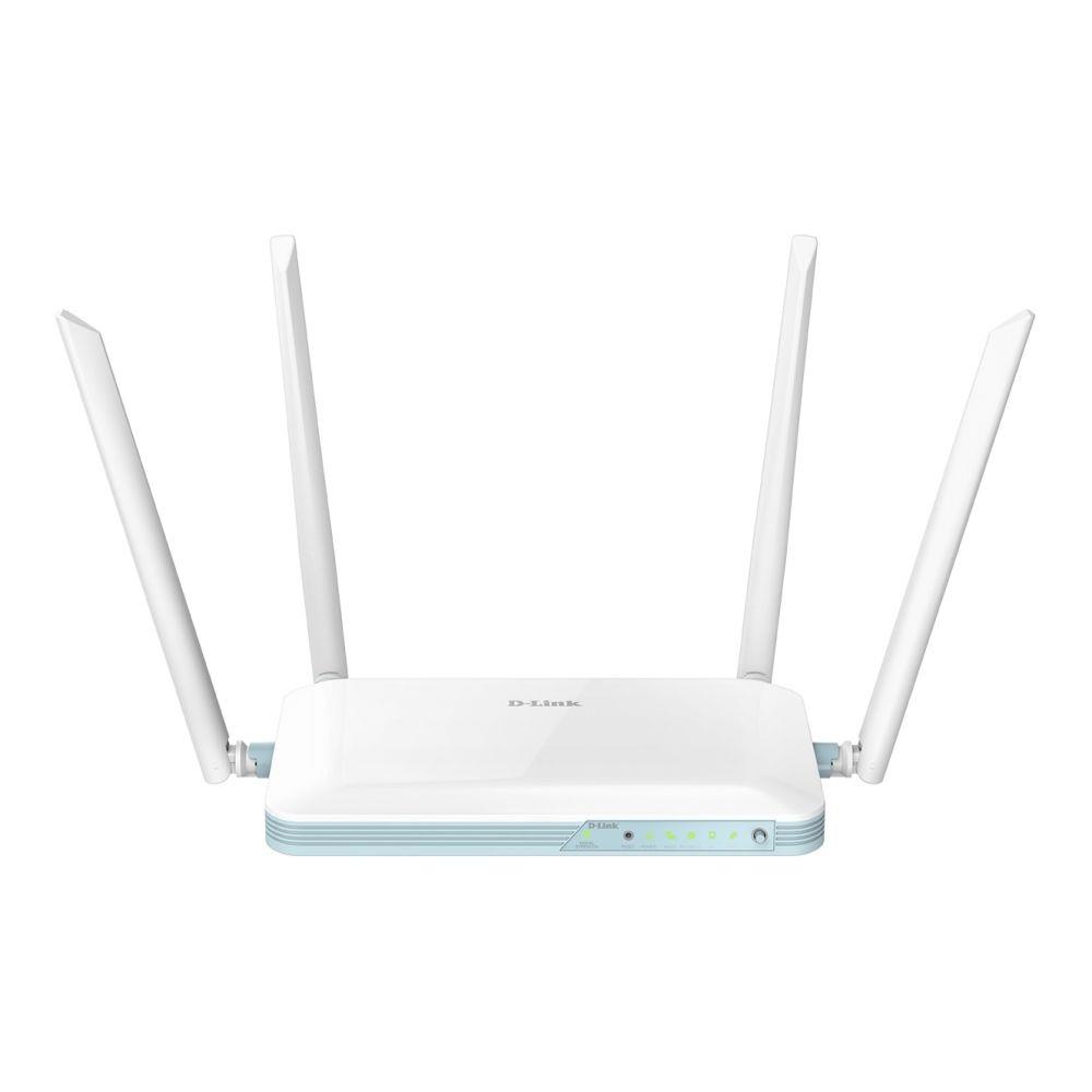 D-Link EAGLE PRO AI router bezprzewodowy Fast Ethernet Jedna częstotliwości (2,4 GHz) 4G Biały