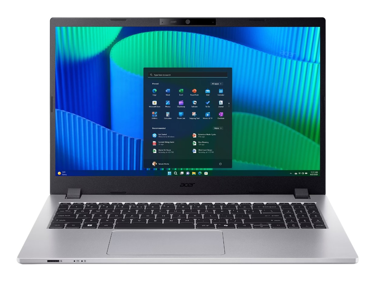 Acer TMP215-55-TCO IPS Core 5 120U 15.6"FHD IPS 16GB DDR5 SSD512 Intel Graphics 53Wh W11Pro (REPACK) 2Y