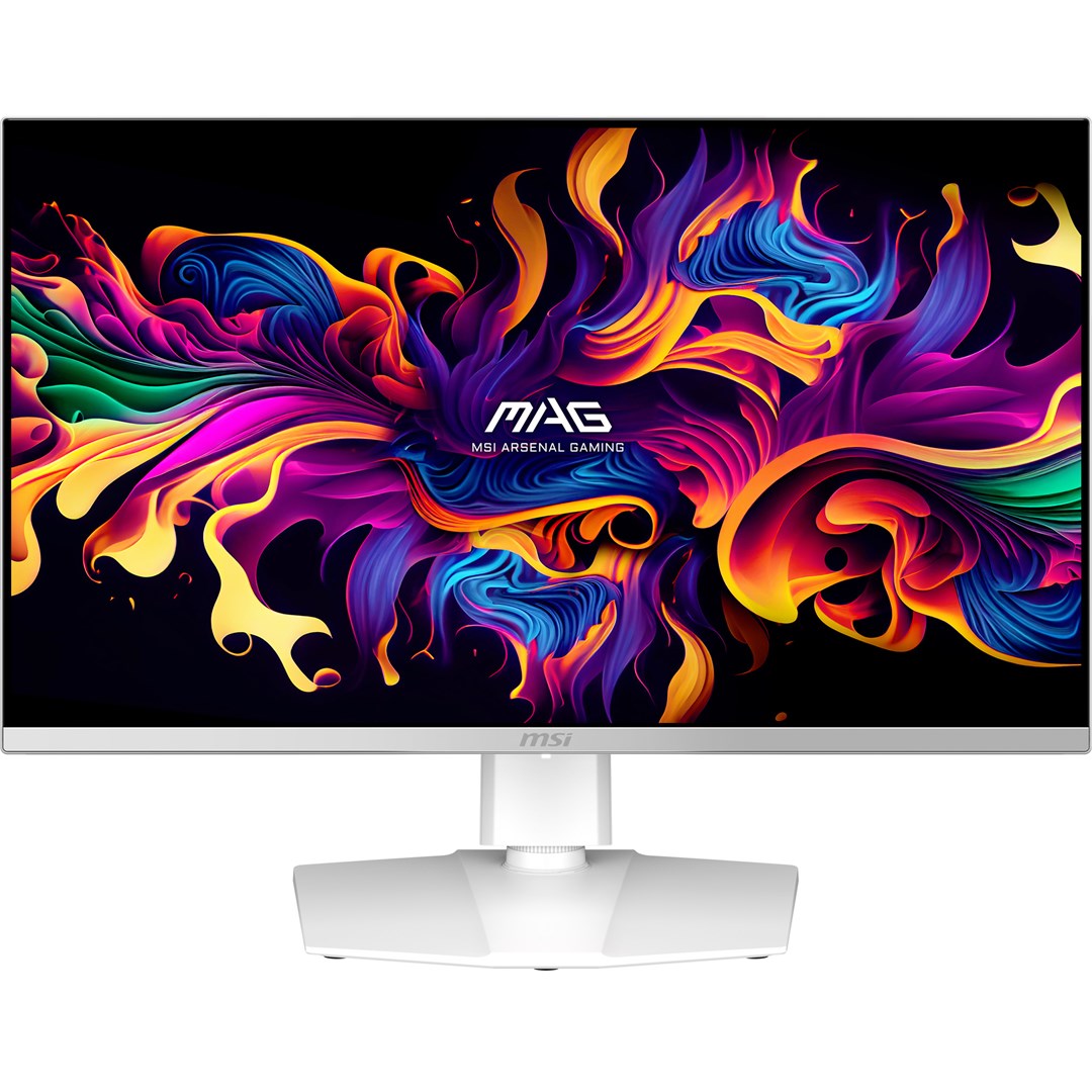 MSI MAG 272QPW QD-OLED X28 monitor komputerowy 67,3 cm (26.5") 2560 x 1440 px Wide Quad HD Biały