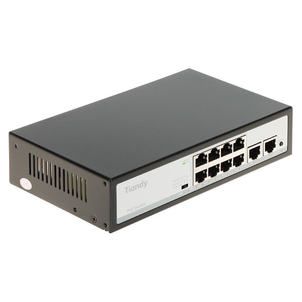 Switch POE TC-P3S010 SPEC:H/0820/AT/90 8-portowy Tiandy