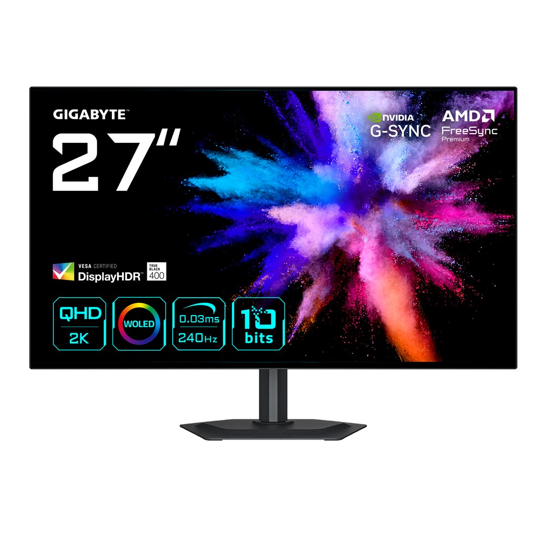 MONITOR GIGABYTE WOLED 27" GO27Q24G QHD 240Hz