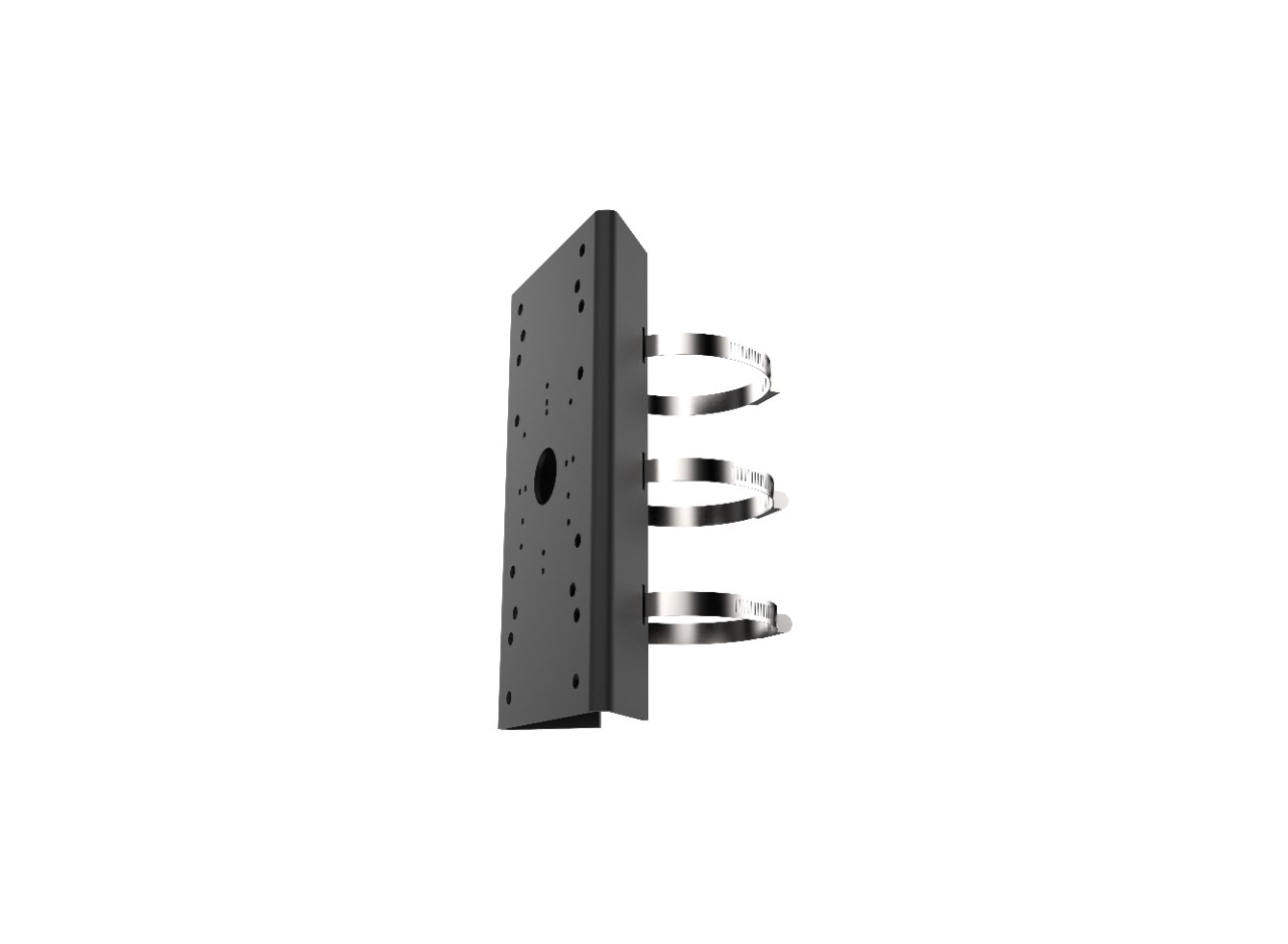 Uchwyt słupowy do kamery Hikvision DS-1275ZJ-SUS czarny