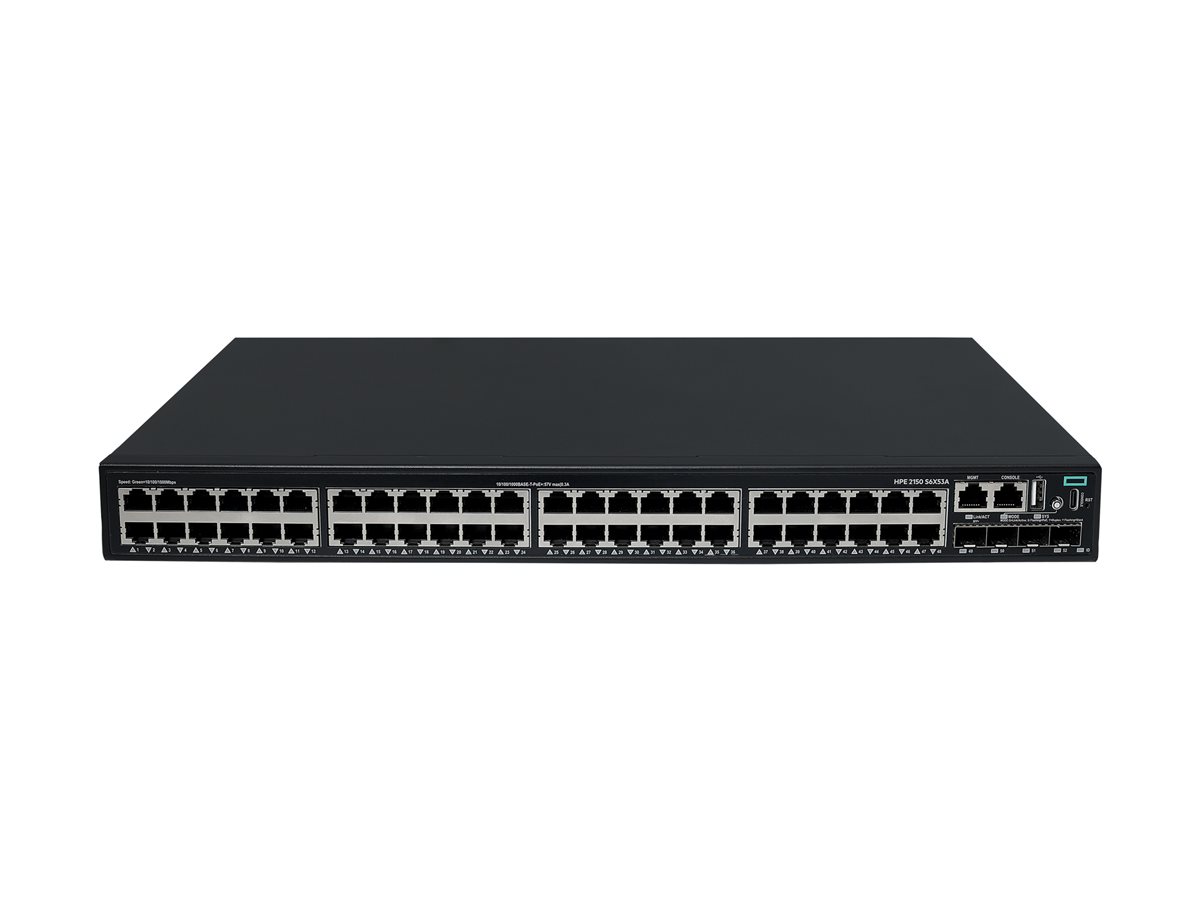 Switch NW CW 2150 48G PoE+ 4P 390W S6X53A