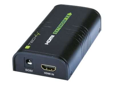 Extender/splitter HDMI po skrętce Cat.5e/6/6a/7 do 120m, over IP, czarny