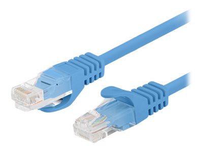 LANBERG Patchcord Cat.6 UTP 1.5m blue 10-pack