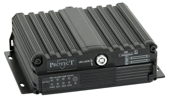 Rejestrator mobilny AHD, PAL, IP PROTECT-308 4 kanały