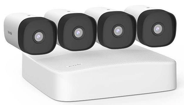 Zestaw do monitoringu Tenda 4-kamery K4P-4TR