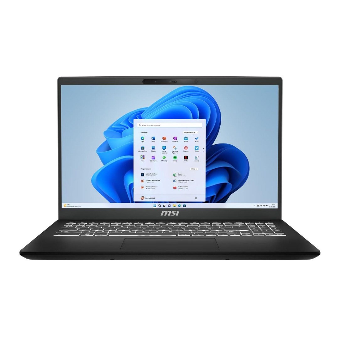 Notebook MSI Modern 15 H C13M-202PL 15,6"FHD/i5-13420H/16GB/SSD512GB/IrisXe/W11 HOME Classic Black