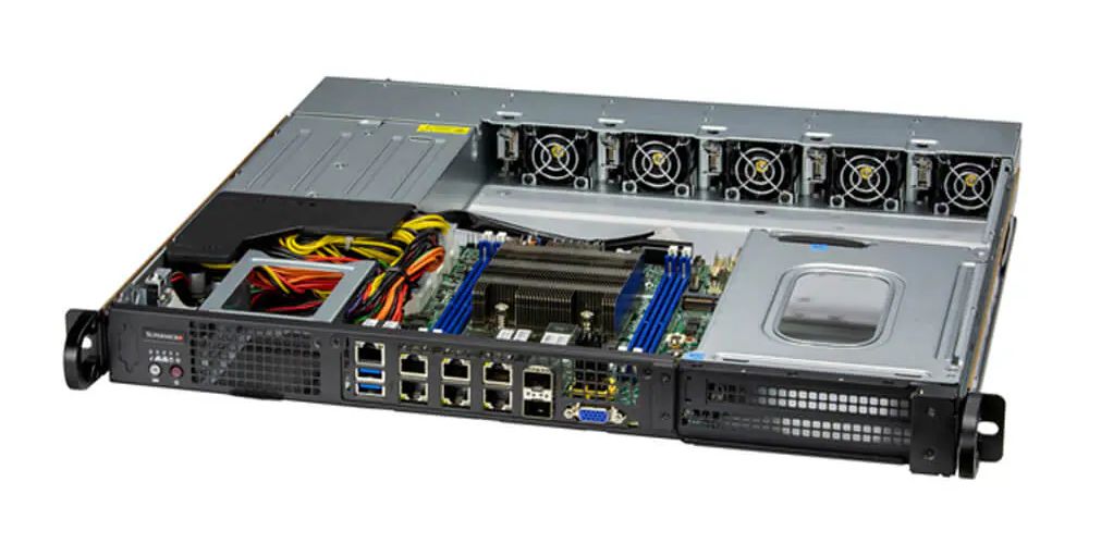 Serwer Supermicro SYS-110D-4C-FRAN8TP 1U Redudant