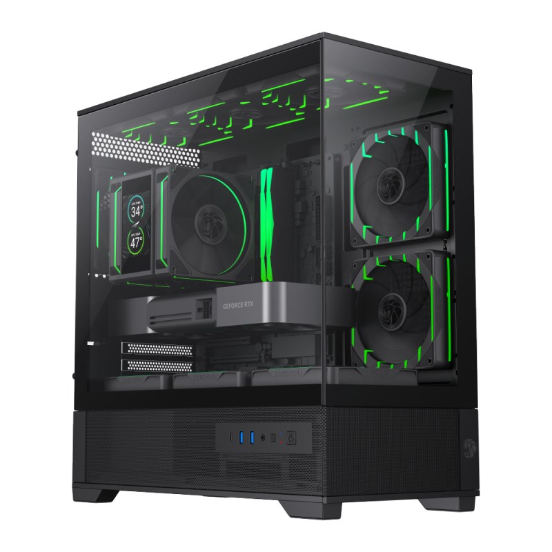 GameMax VISTA 2 MB Mini Tower Czarny