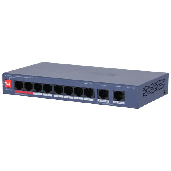 Switch PoE Dahua CS4010-8ET2GT-110 8-P