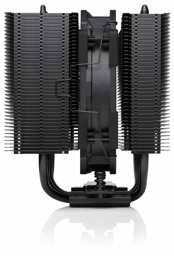 Noctua NH-D12L Procesor Chłodnica powietrza 12 cm Aluminium, Czarny 1 szt.