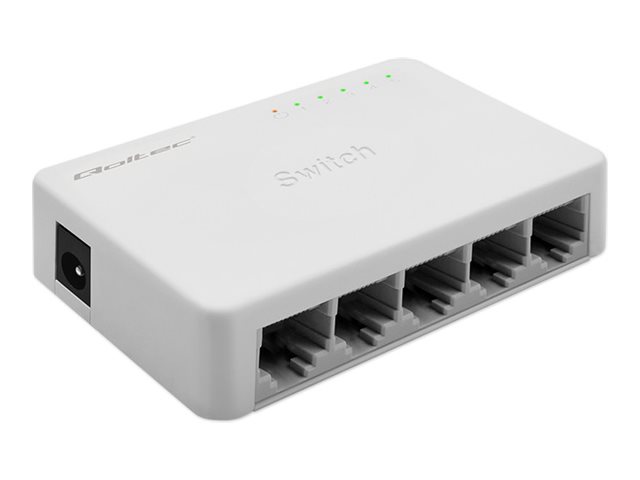SWITCH przełącznik sieciowy 5 x port RJ45 | 1000Mbps | Fast Ethernet | LAN