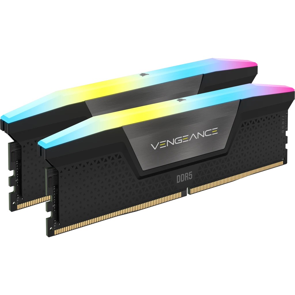 Zestaw pamięci CORSAIR Vengeance RGB DDR5 - 96 GB: 2 x 48 GB - DIMM 288-PIN - 3500 MHz / PC5-56000 - CL40 - 1.4 V - Unbuffered