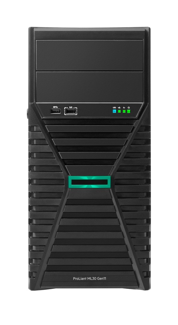 Serwer HPE ProLiant ML30 Gen11 Intel Xeon E-2434 Quad-Core (3.40GHz 12MB) 32GB (1 x 32GB) 2 x 480GB 8 x SFF Intel VROC RAID 800W