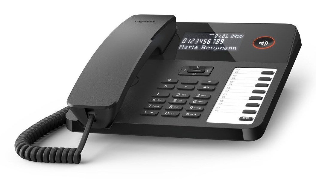 Biurko Gigaset 600 czarne (S30350-H224-B101)