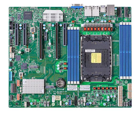 Płyta główna Supermicro X13SEI-TF Intel Xeon gen 4/5th, EBG, 8x DDR5 4800MHz