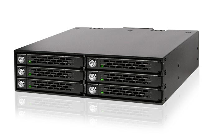 Płyta montażowa IcyDock 6x6.3cm SATAI-III w 1x5.25" SSD do 9.5 KEY