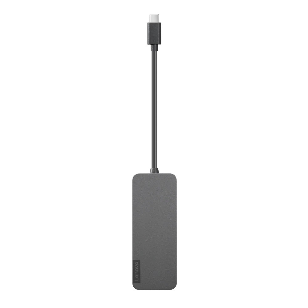 Lenovo 4X90X21427 huby i koncentratory USB 3.2 Gen 2 (3.1 Gen 2) Type-C 20000 Mbit/s Szary