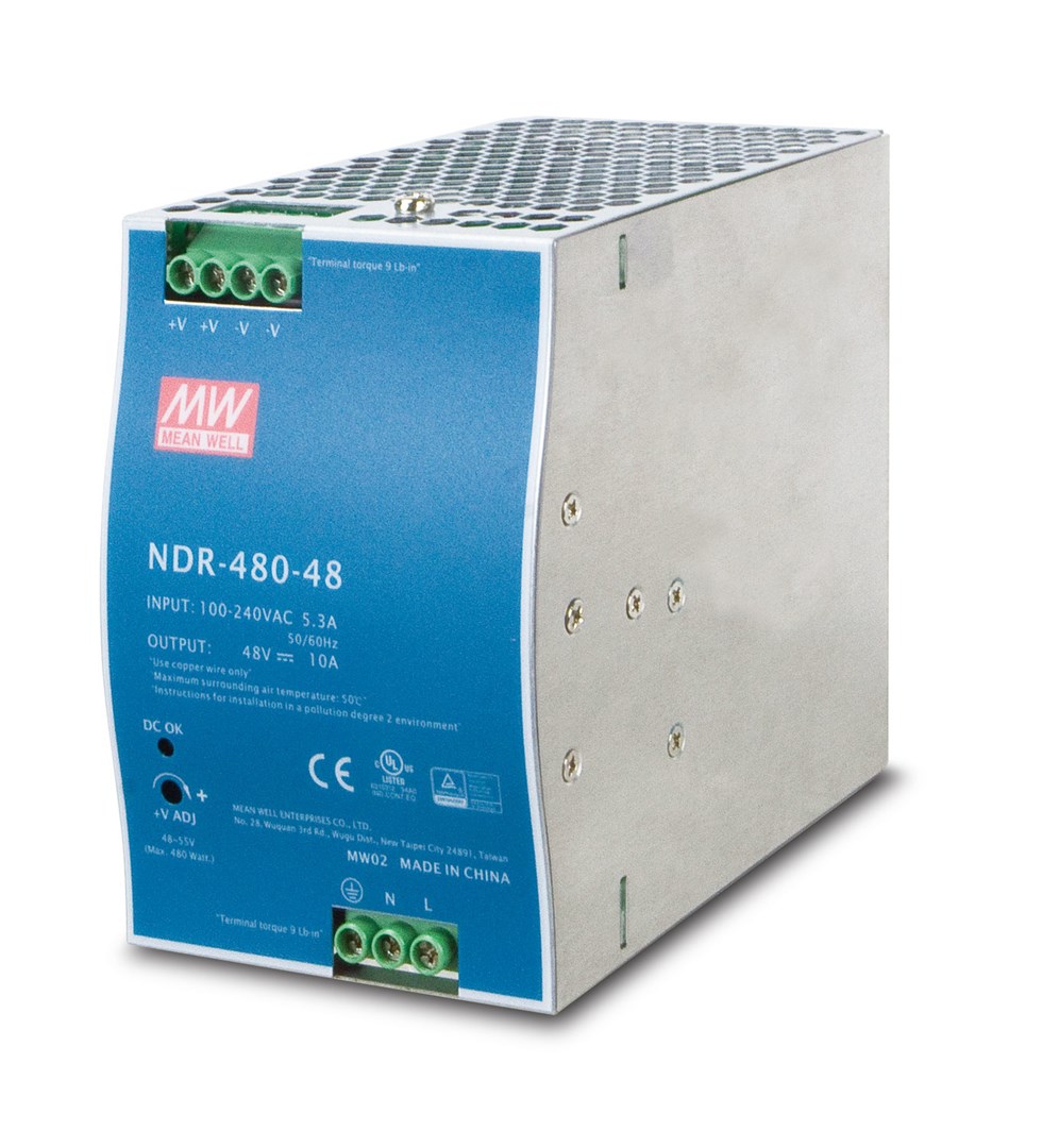 PLANET PWR-480-48 moduł zasilaczy 480 W Niebieski, Szary