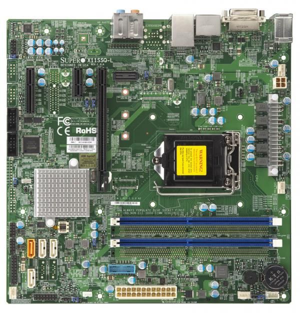 Płyta główna Supermicro X11SSQ-L 1x gniazdo procesora Micro ATX