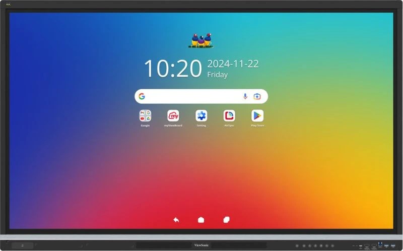 Viewsonic IFP5551 Display tablica interaktywna 139,7 cm (55") 3840 x 2160 px Ekran dotykowy Czarny