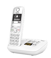 DECT Telefon bezprzewodowy Gigaset A690 A biały