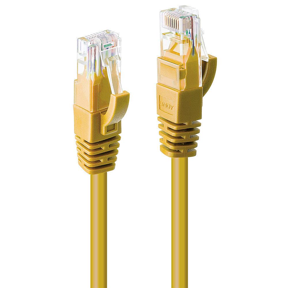 Lindy 48064 Netzwerkkabel Gelb 3 m Cat6 U/UTP (UTP)