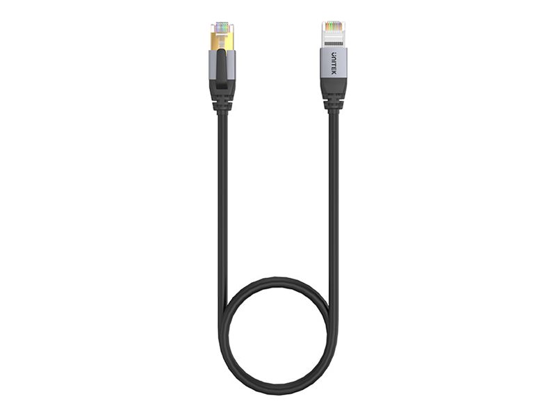 UNITEK C18149AGY03-5M Kabel sieciowy patchcord RJ45 kat.8 S/FTP 5m szary