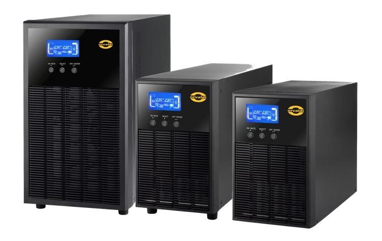 Orvaldi VGIII3K zasilacz UPS Podwójnej konwersji (online) 3 kVA 3000 W