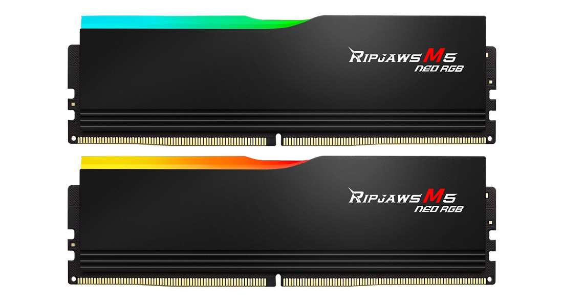 G.SKILL TRIDENT NEO AMD DDR5 2X32GB 6000MHZ CL36-36 BLACK F5-6000J3636F32GX2-RM5NRK