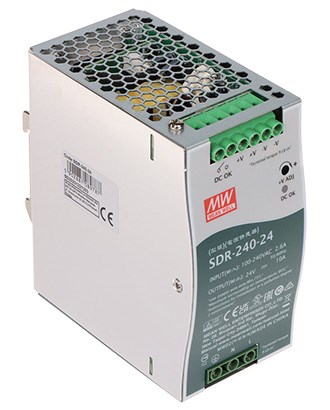 Zasilacz impulsowy SDR-240-24 Mean Well