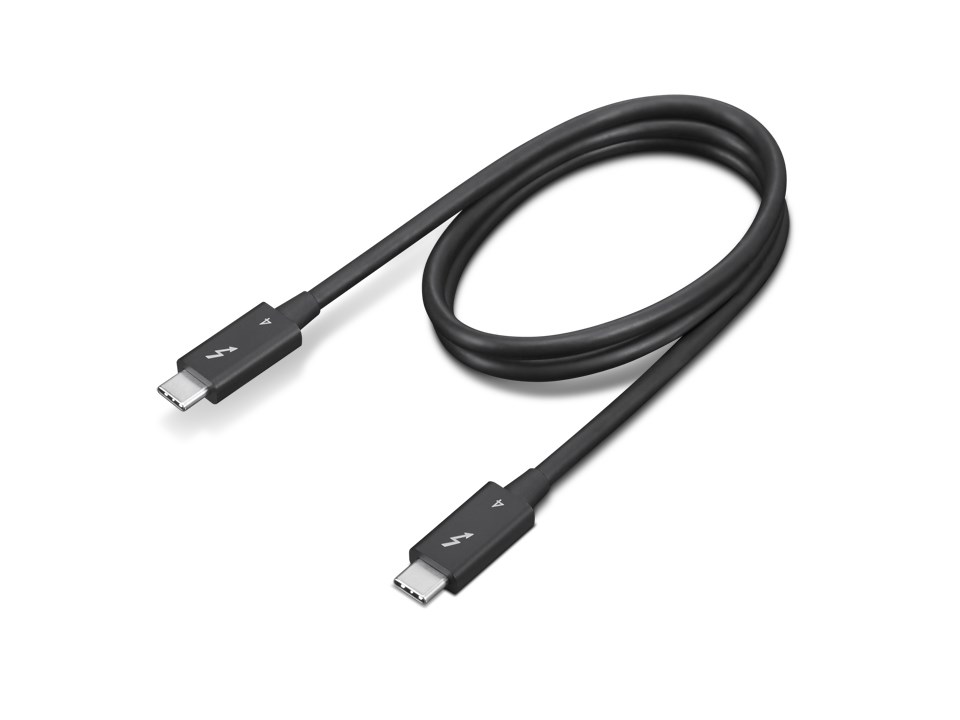 Kabel Lenovo 4X91K16968 Thunderbolt 0,7 m 40 Gbit/s Czarny