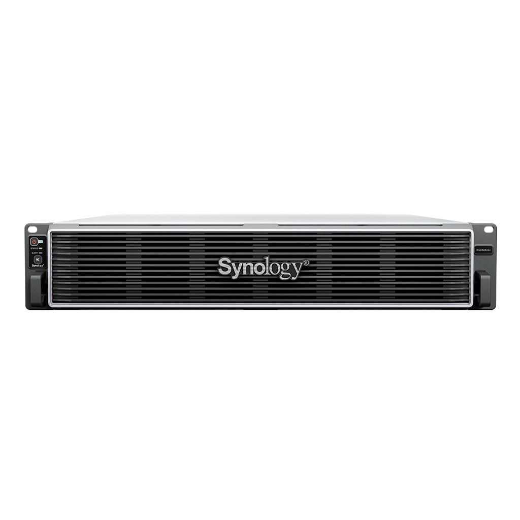 Serwer NAS Synology RackStation RS4826xs+ Rack 2U 12 zatok Xeon D-1739 1x16GB 2x10GbE 2xUSB 3.2 2xPCI bez dysków