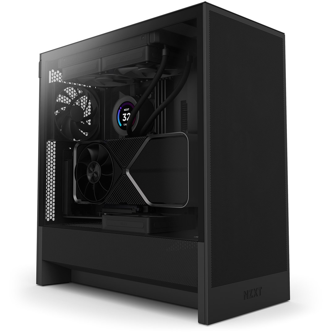NZXT OBUDOWA H5 FLOW MIDI TOWER Z OKNEM CZARNA