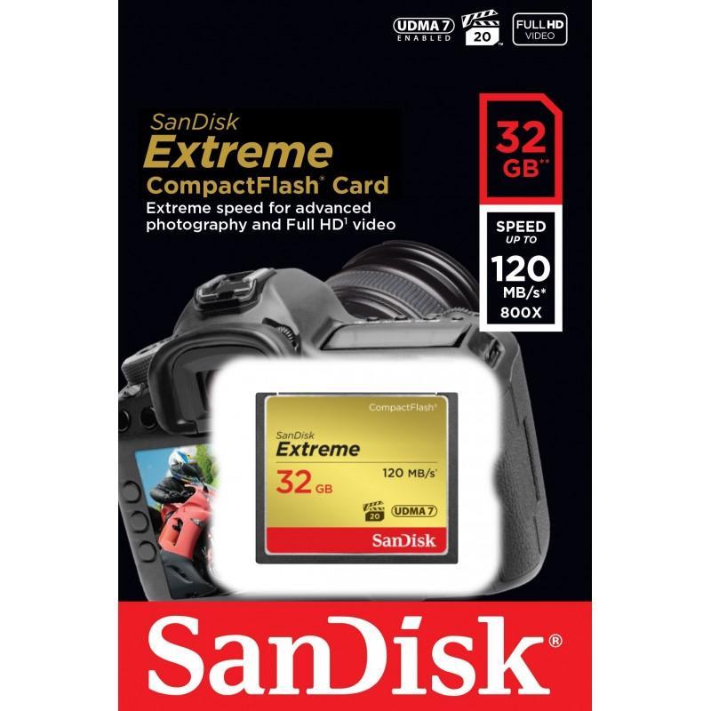 Karta pamięci SanDisk Extreme SDCFXSB-032G-G46 (32GB)