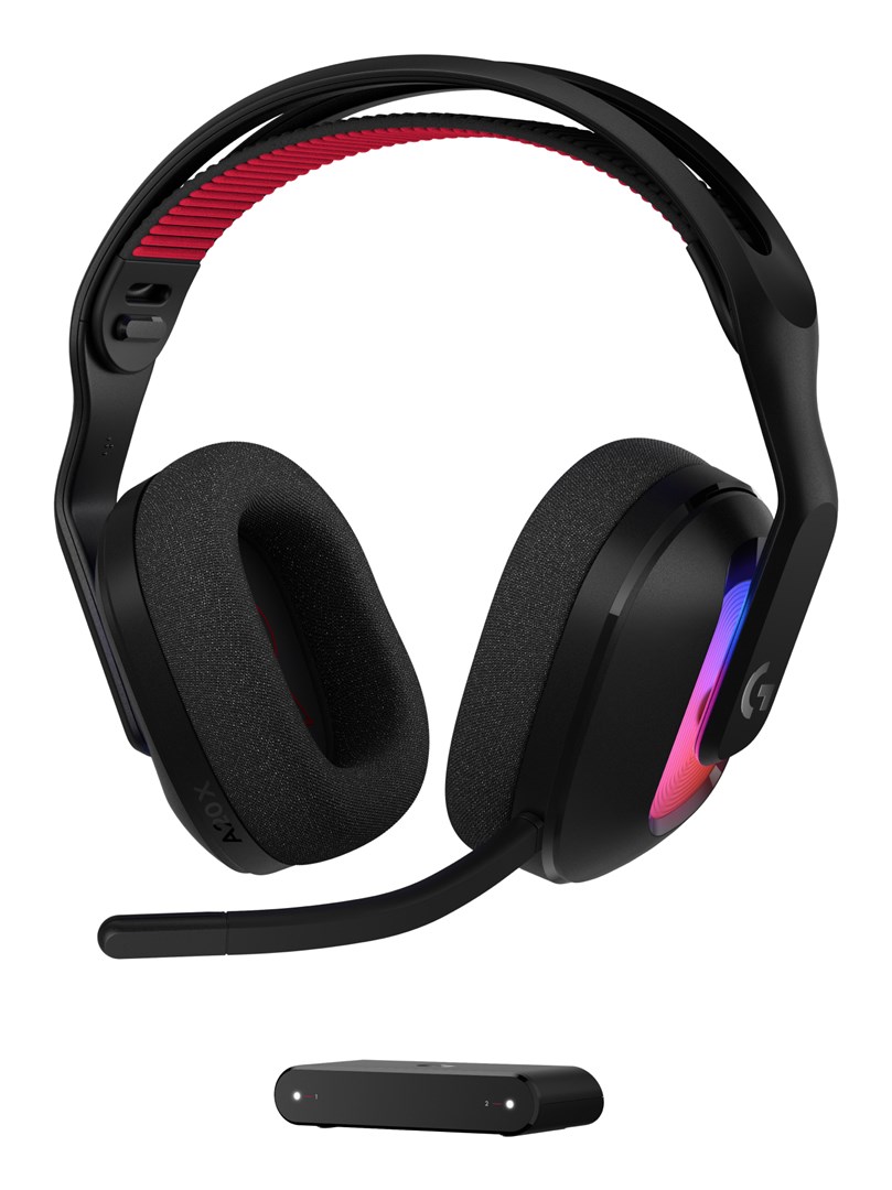 Logitech G Astro A20 X Zestaw słuchawkowy Przewodowy i Bezprzewodowy Opaska na głowę Gaming USB Type-C Bluetooth Czarny