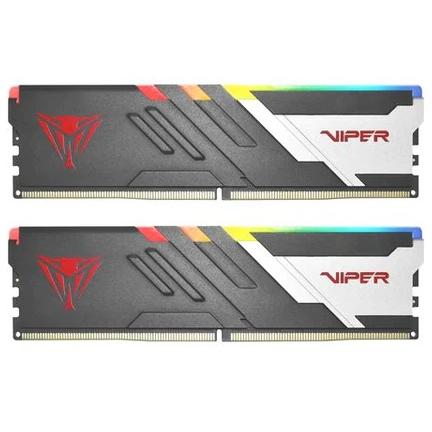 Patriot Viper Venom/DDR5/32GB/6800MHz/CL34/2x16GB/RGB/Black/Silv