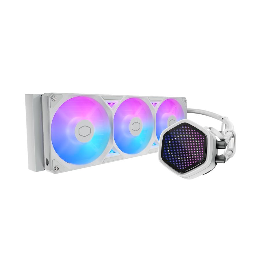 Chłodzenie wodne MasterLiquid 360 Atmos II Pixel LED białe