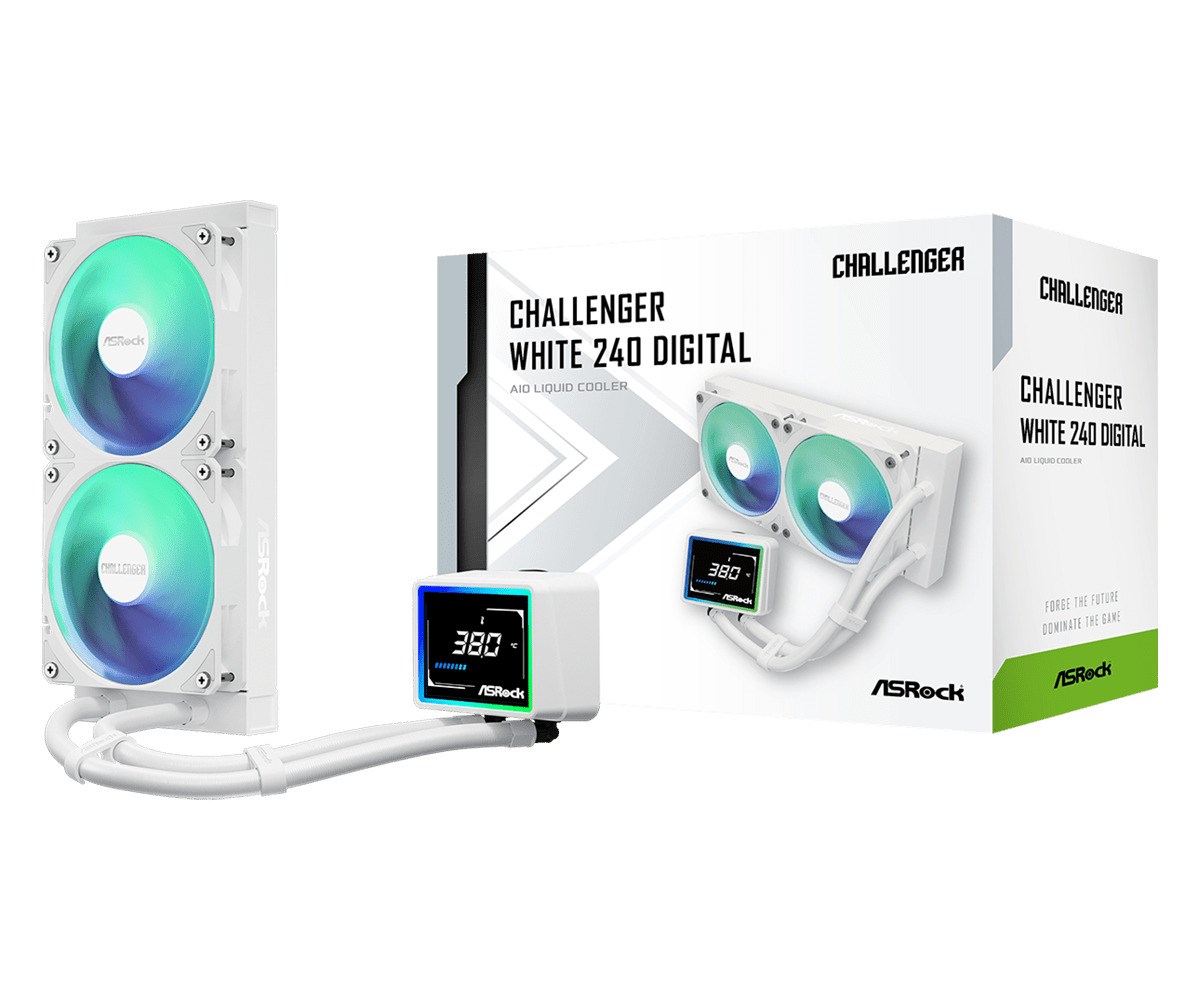 Chłodzenie ASRock Challenger White 240 Digital