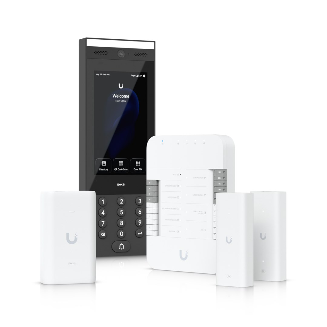 Ubiquiti G3 Gate Starter Kit system ochrony dostępu Czarny, Szary, Biały