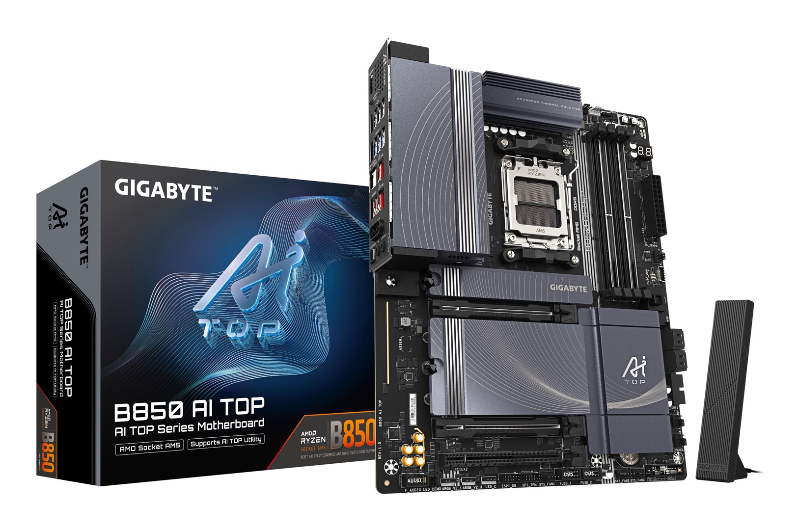 GIGABYTE B850 AI TOP płyta główna AMD B850 Gniazdo AM5 ATX