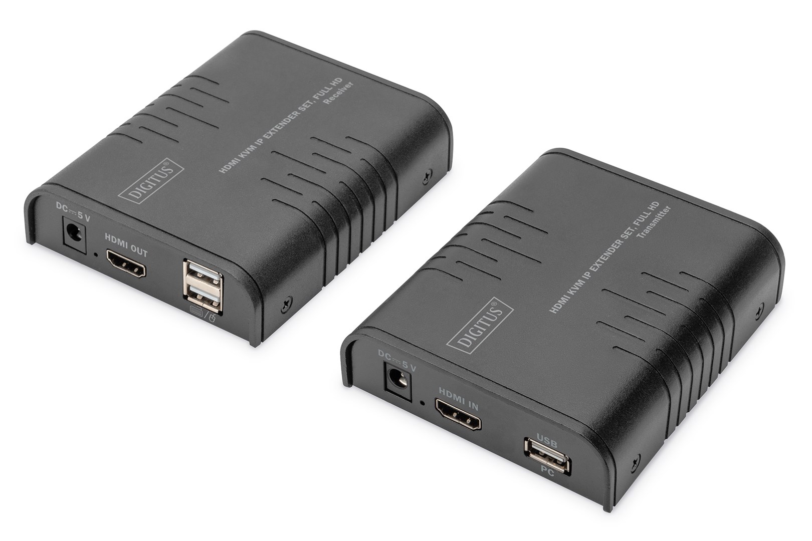 Digitus Przedłużacz HDMI KVM IP, Full HD