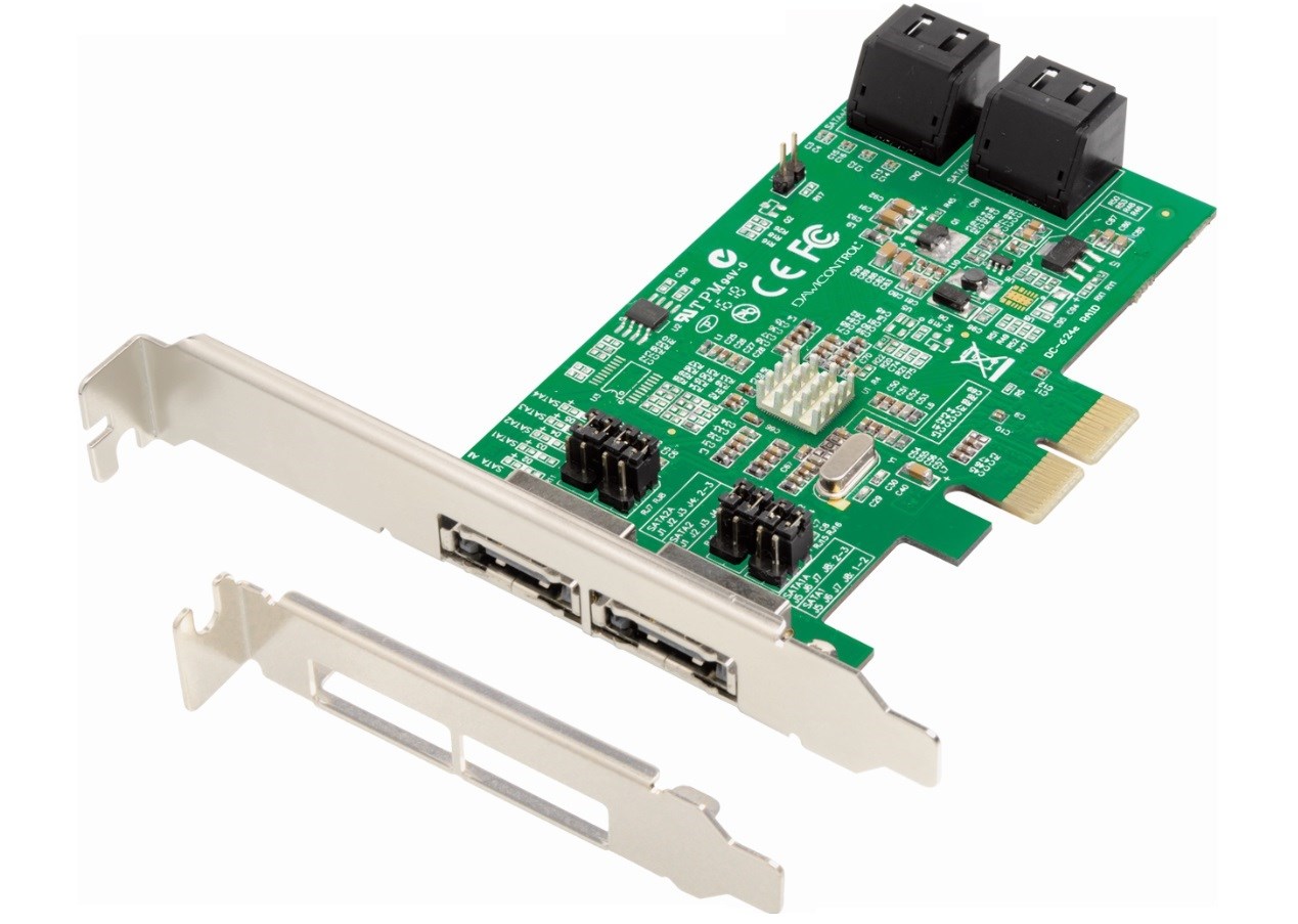 Karta Dawicontrol PCI PCI-e DC-624e RAID R2 4-kanałowy SATA 6G sprzedaż detaliczna