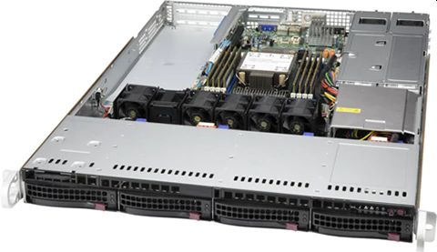 Serwer Supermicro SYS-510P-WTR 1U WIO Redudant dual 10GbE