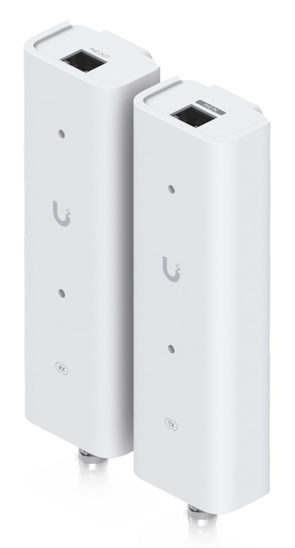 Ubiquiti UACC-Retrofit-PoE-2Wire Nadajnik i odbiornik sieci Biały 10, 100 Mbit/s