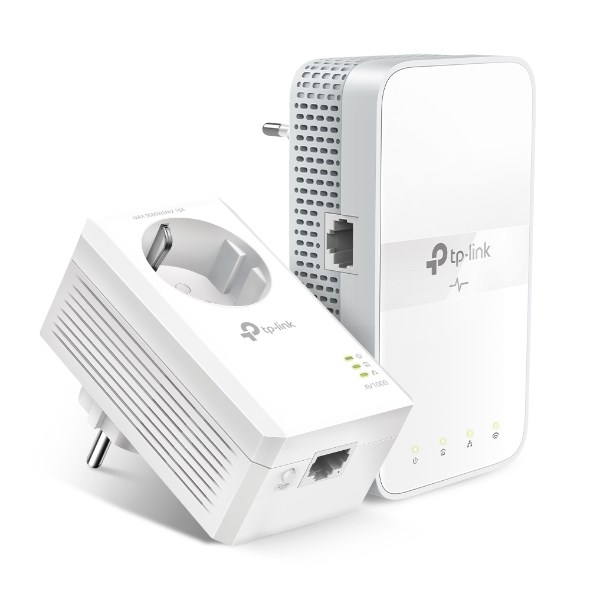 Zestaw TP-LINK TL-WPA7619 - 1000 Mbps - IEEE 1901, IEEE 802.3, IEEE 802.3ab, IEEE 802.3u - Gigabit Ethernet - Wi-Fi 5 (802.11ac) - 802.11a, 802.11b, 802.11g, Wi-Fi 4 (802.11n), Wi-Fi 5 (802.11ac) - HomePlug AV2