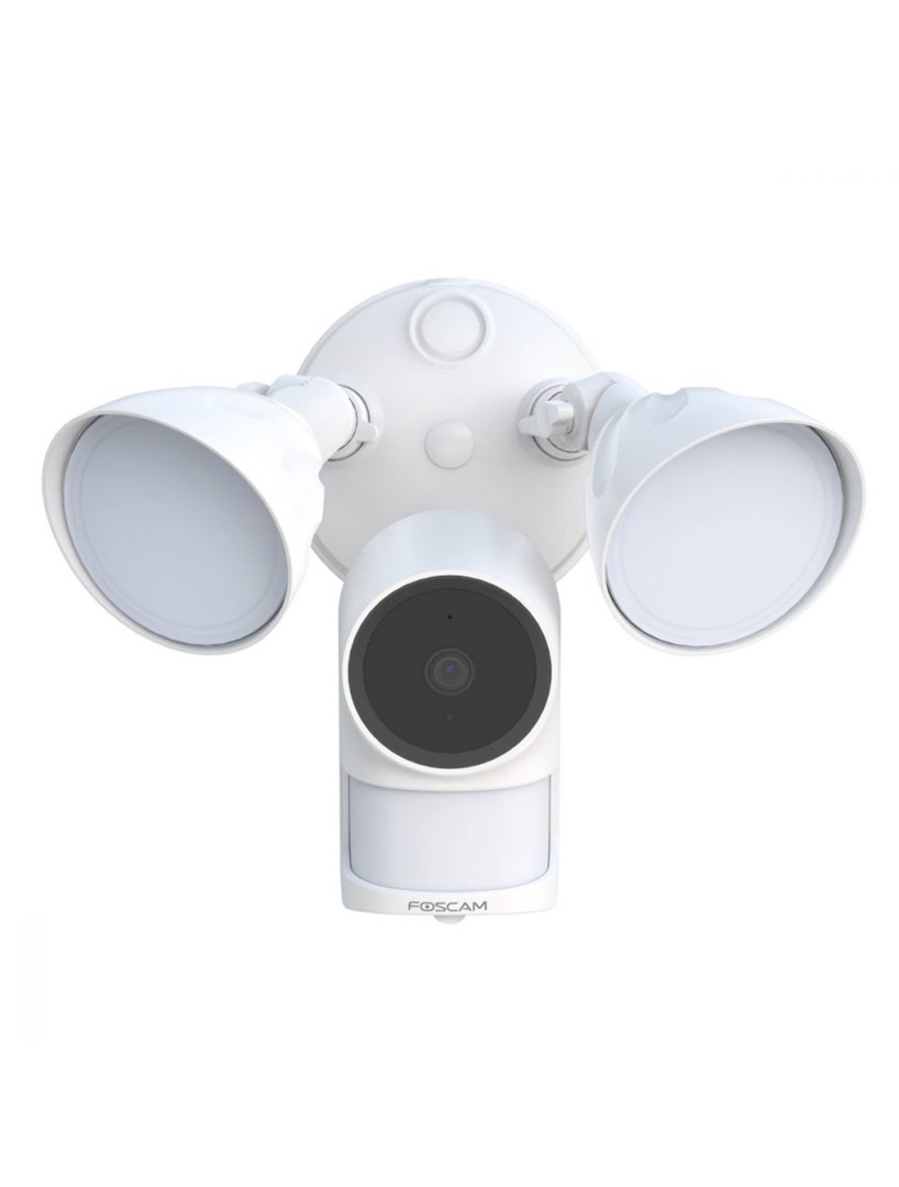 Kamera IP zewnętrzna FOSCAM F41 4MP Wi-Fi z podwójnym reflektorem LED Floodlight (białe światło)