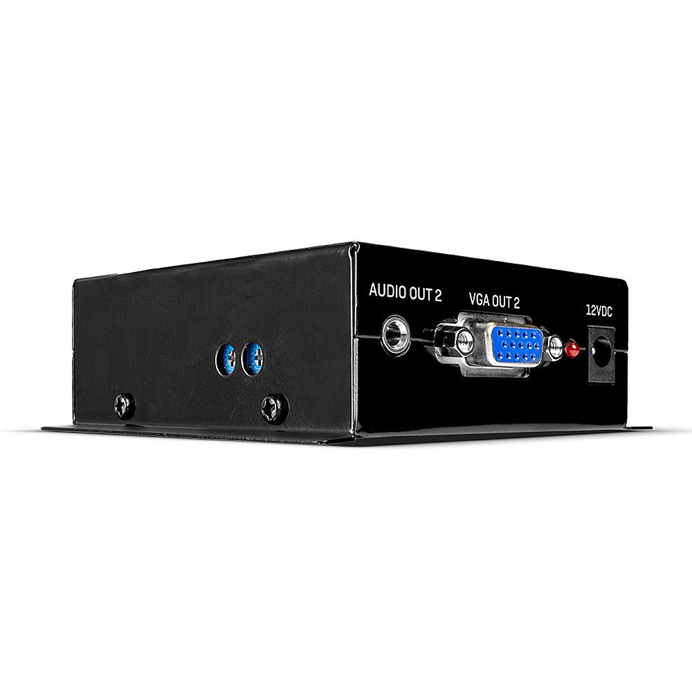 LINDY 300m Cat.6 Przedłużacz VGA, odbiornik